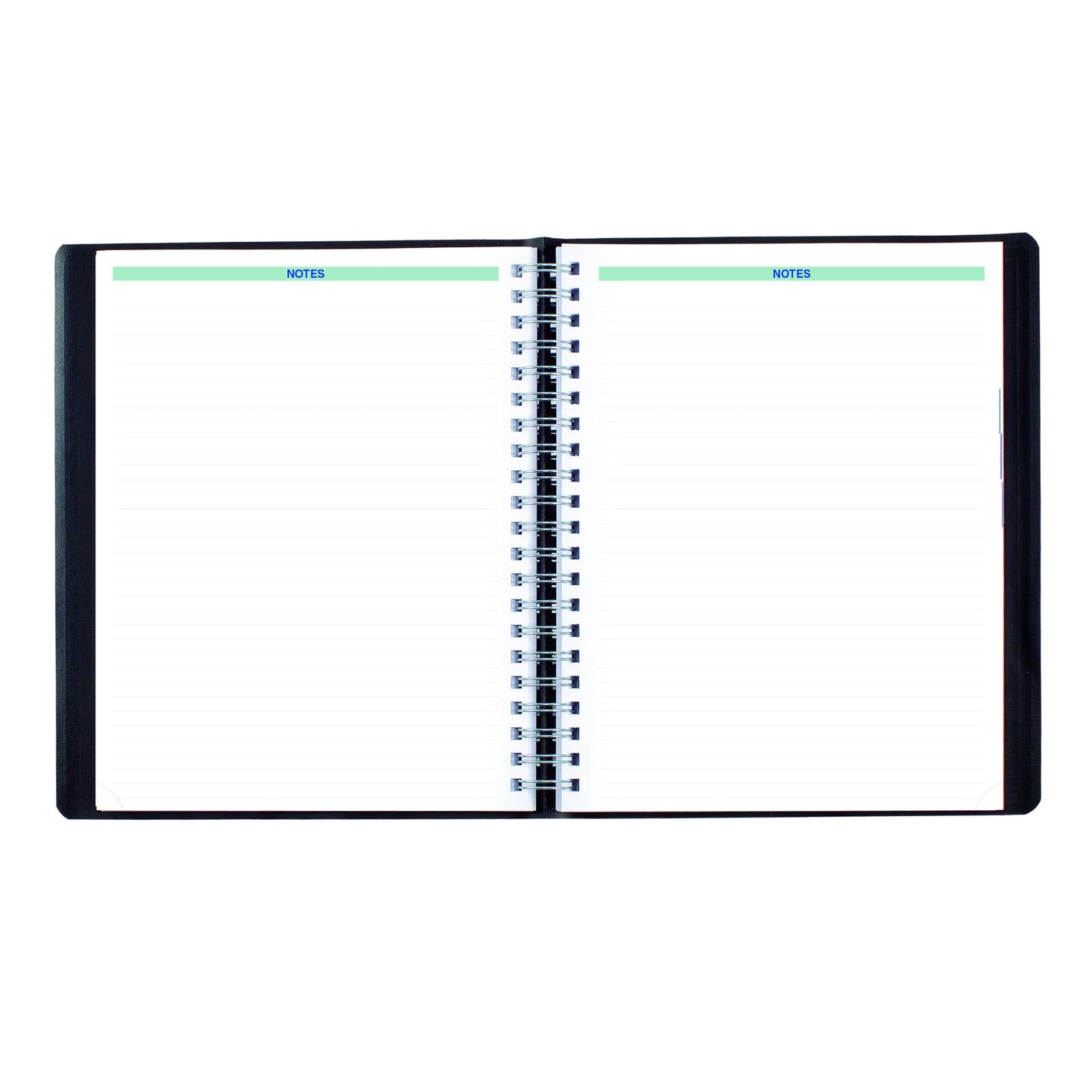 Blueline® 2026 Essential Daily Professional Planner, Four-Person Appointment Book, 12 Months, January to December, Twin-Wire Binding, 11" x 8.5", Black, Bilingual (C960.81BT-26)