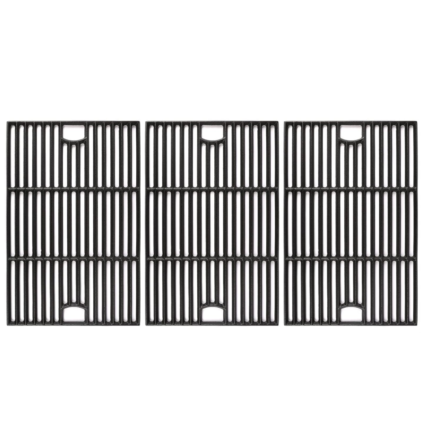 Hisencn 17 inch Grill Cooking Grates Replacement Parts for Homedepot Nexgrill 720-0896B 720-0896 720-0896BK 720-0896E 720-0896C 720-0896CP 720-0898 720-0898A, 3 Pack