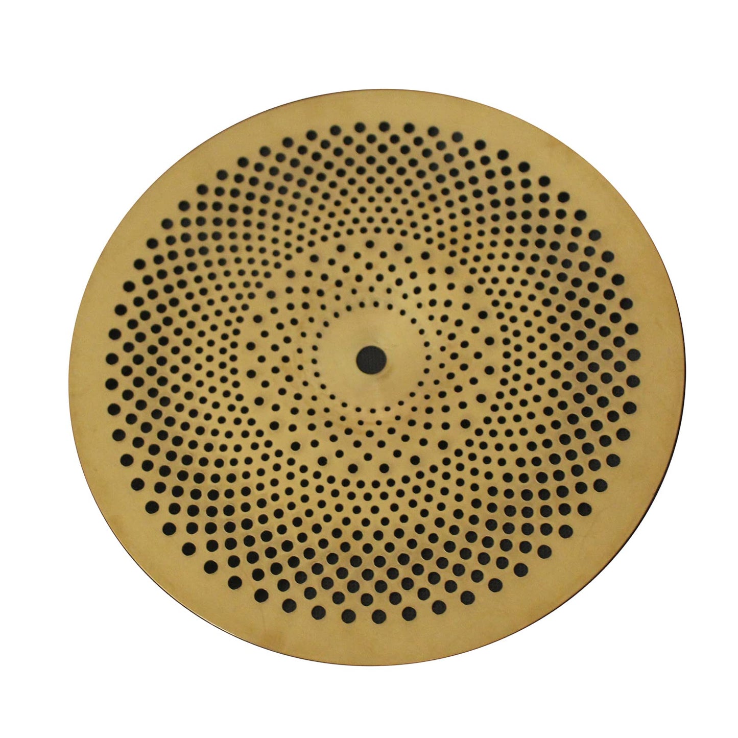 Arborea Low Volume Splash Cymbal 10 inches Golden Mute Practice Splash Cymbal For Drum Set