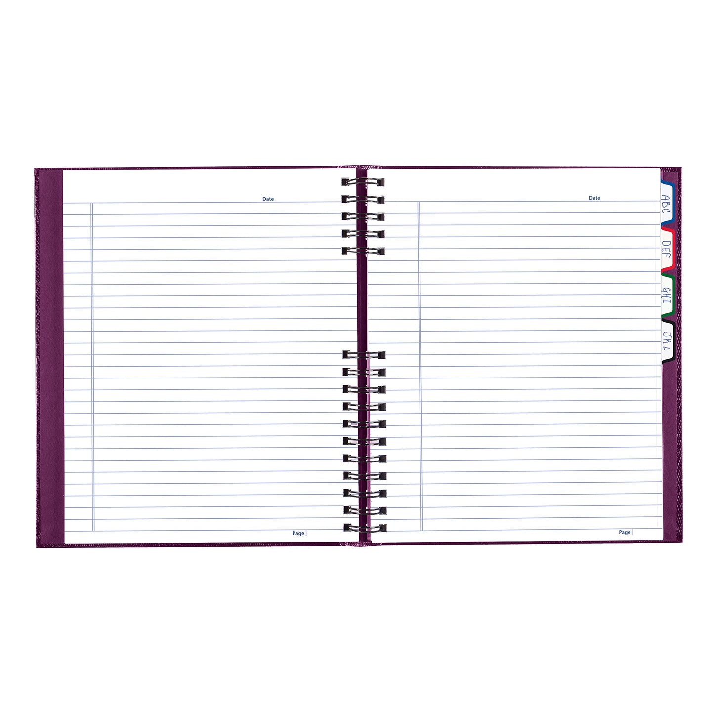Blueline NotePro™ Notebook, Indexing System, 10.75" x 8.5", 300 Pages, Grape (A10300.RAS)