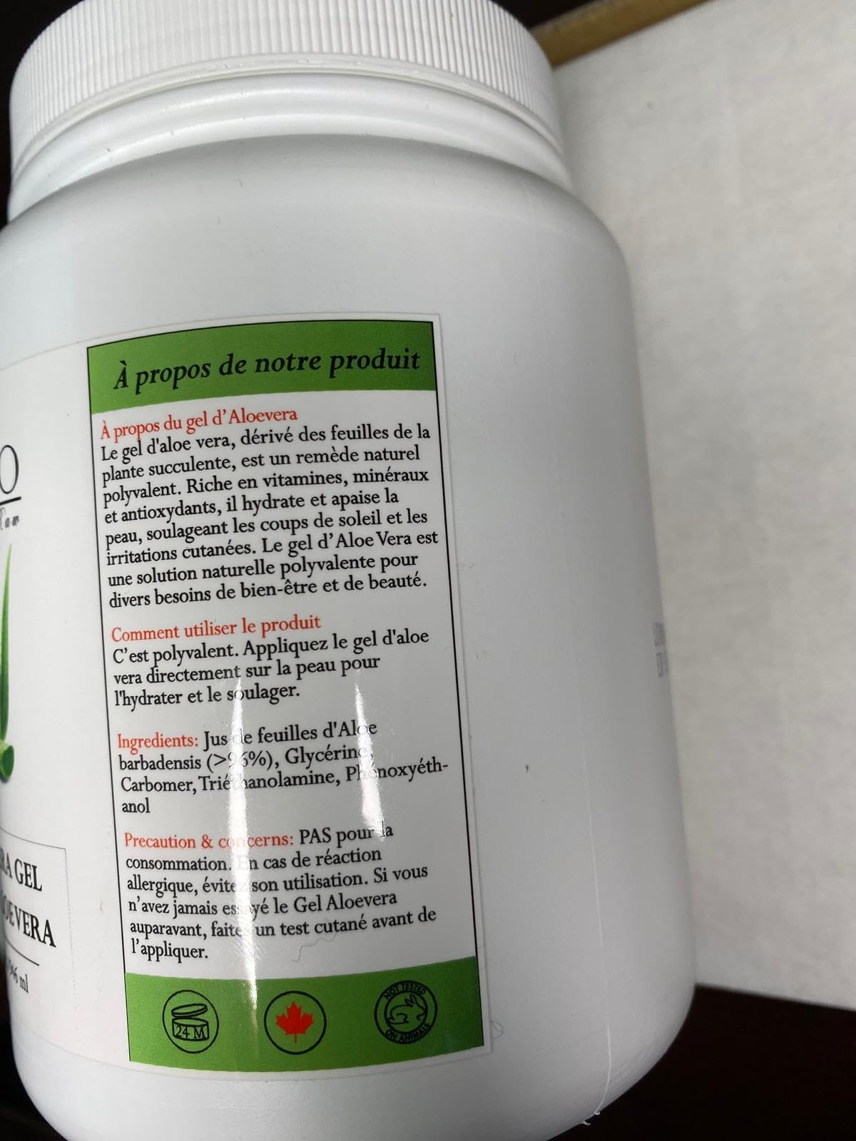 PUROLEO Aloe vera gel 32 Fl Oz/946 ML (Made in Canada) aloe vera gel for face aloe vera gel for hair aloe vera gel for skin Made from aloe vera gel Explore the Goodness - 100% Pure Aloe Vera Gel - Your Go-To for Natural Beauty and Wellness!