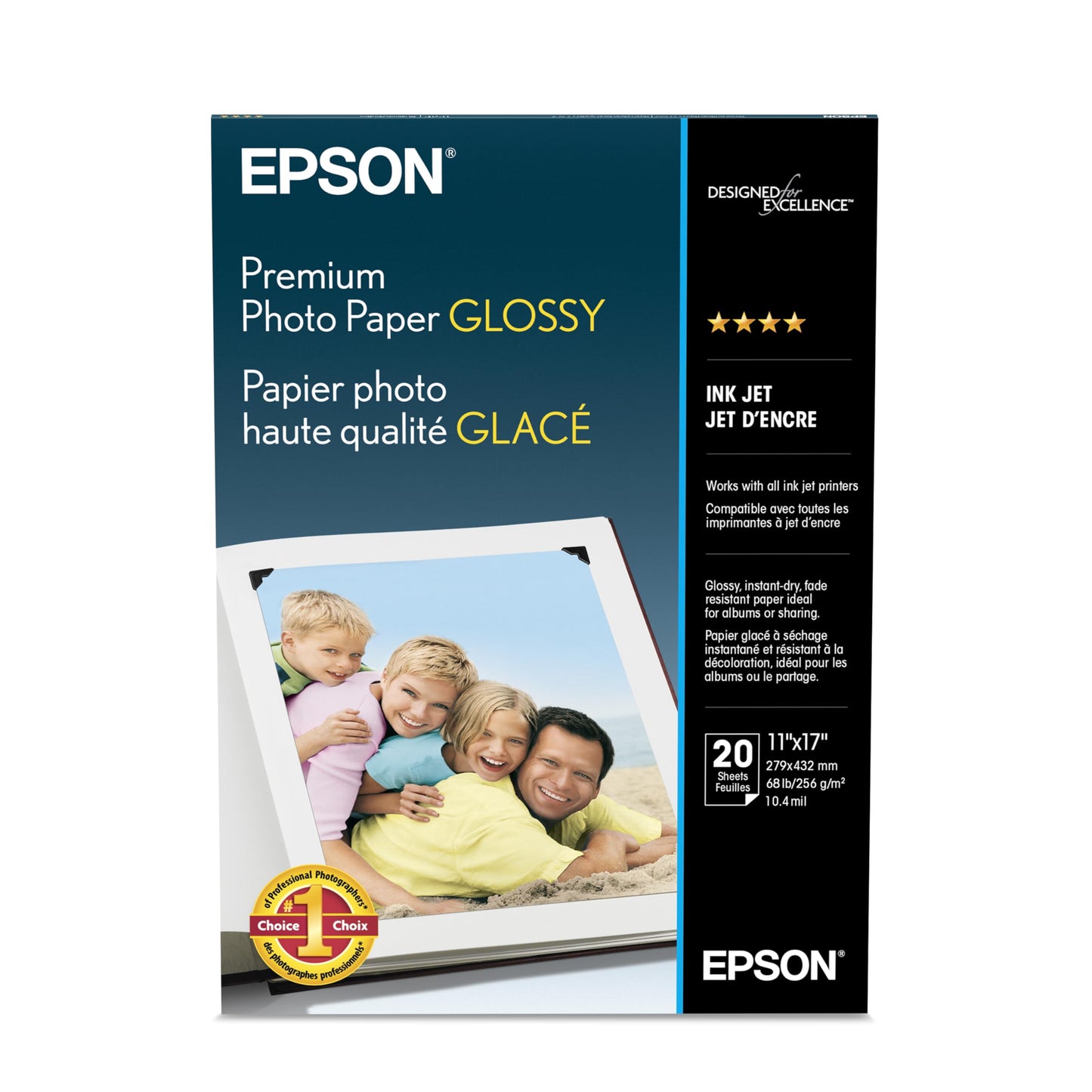 20sht 11x17 Premium Glossy Photo Paper F/Sp 1270 1280 2200