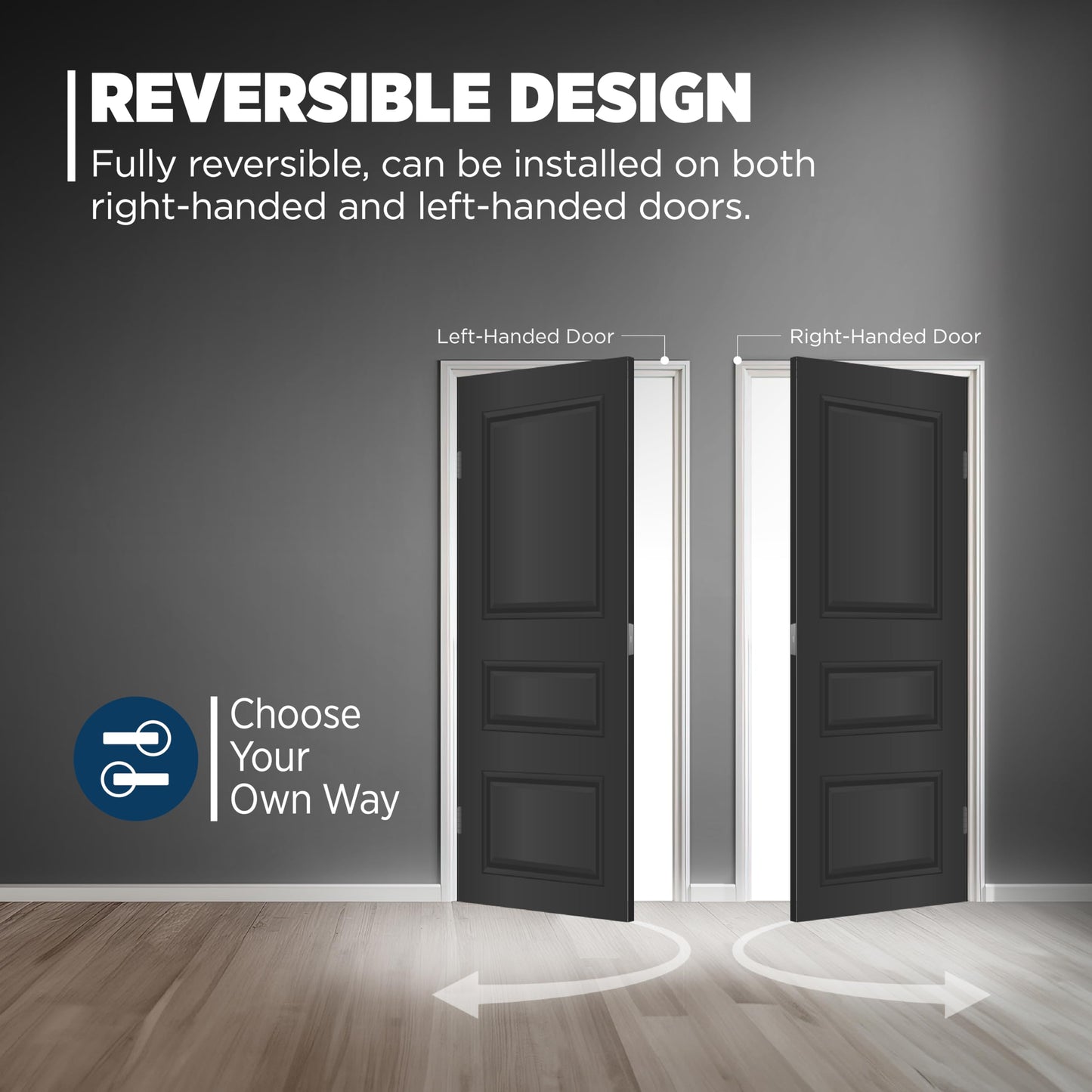 Weiser Downtown Matte Black Square Deadbolt Lock, ANSI/BHMA Grade 1 Certified Front Door Lock, Kick Proof, Bump Proof & Anti-theft Exterior Door Lock with Key, Modern Door Locks for Entry Door