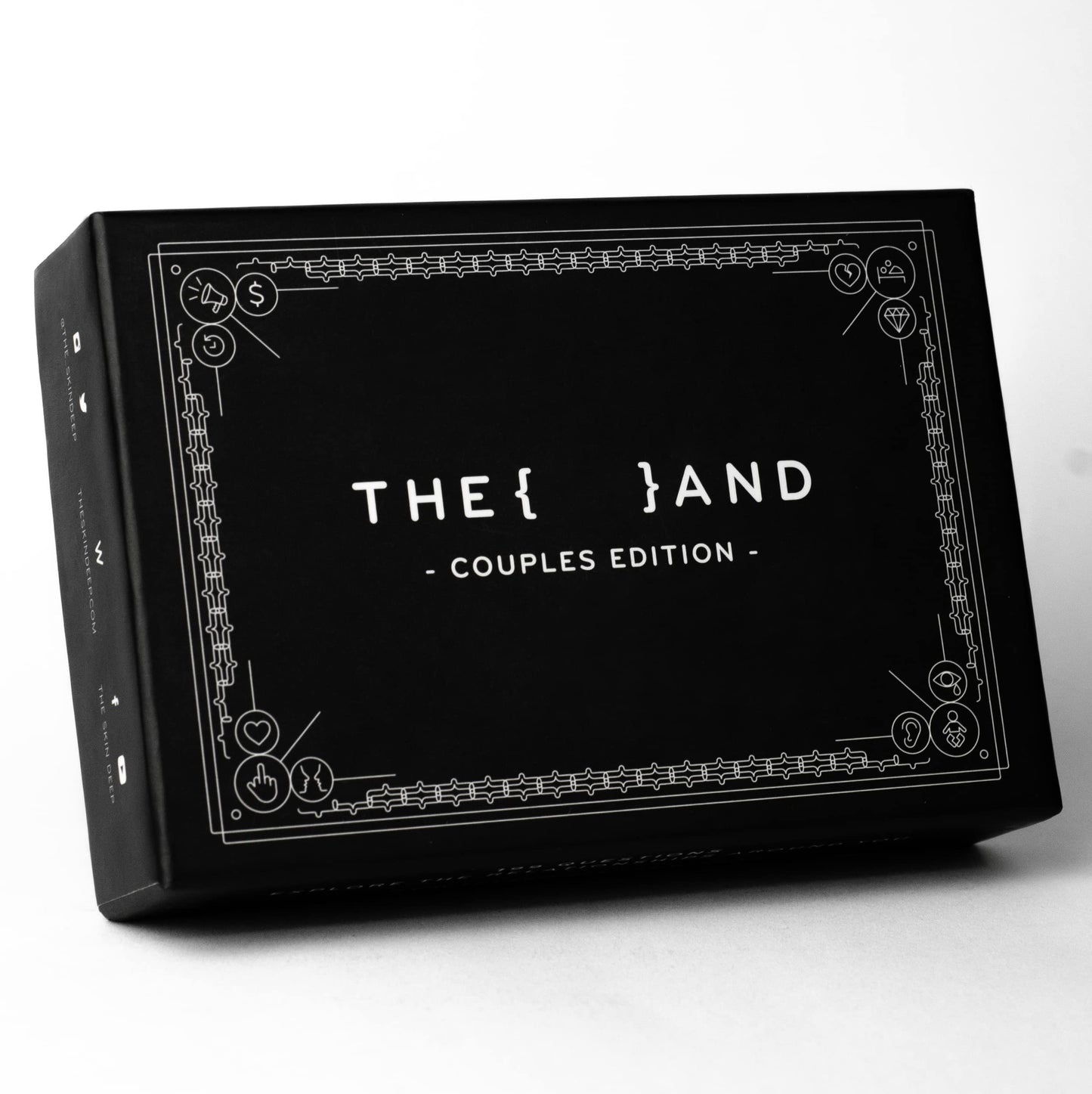 (The and) Couples Edition - 199 Meaningful Conversation Cards for Couples - Questions to Deepen Connection & Build Relationships - Intimate & Romantic Card Game on Date Night by The Skin Deep