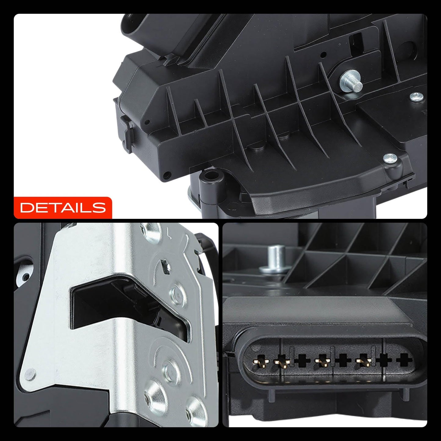 A-Premium Door Latch Lock Actuator Compatible with Ford Edge 2015-2016, Escape 2013-2017, Fiesta 2011-2016, Focus 2012-2017, Fusion 2013-2016 & Lincoln MKX 2016, MKZ 2013-2016, Rear Left Driver Side