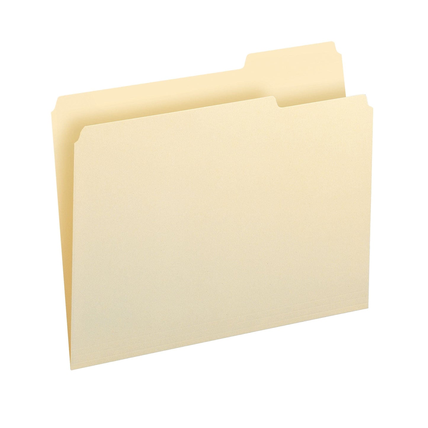 Smead Folder, Letter, 11 Point, 1/3 Cut #3 Tab, Manila, 100 Per Box (10333)
