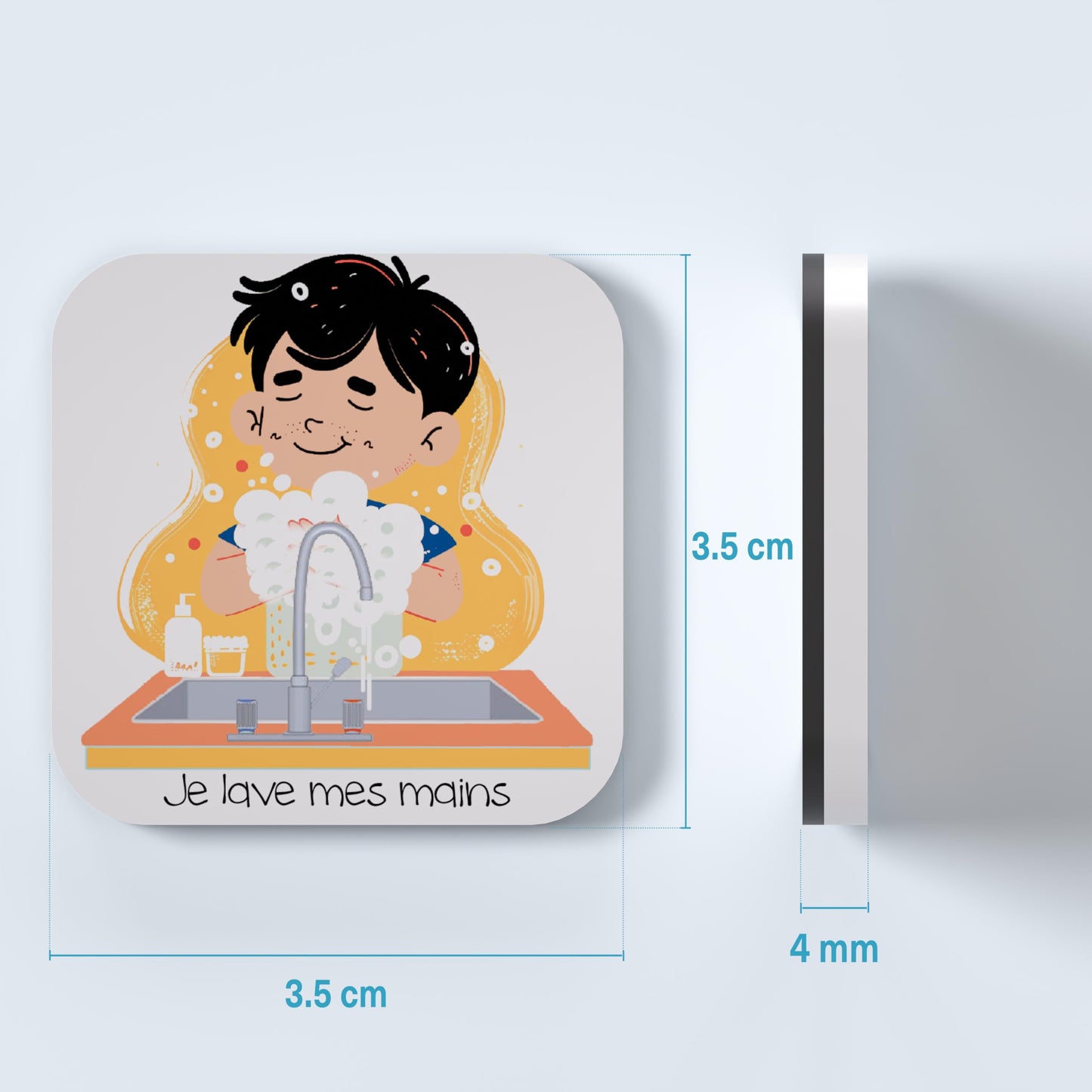 Tableau de Routine Pour Enfant en français - 92 aimants inclus - pictogramme Routine - Chore Chart for Kids - Reward Chart for Kids - ADHD Tools - Responsibility Chart for Kids