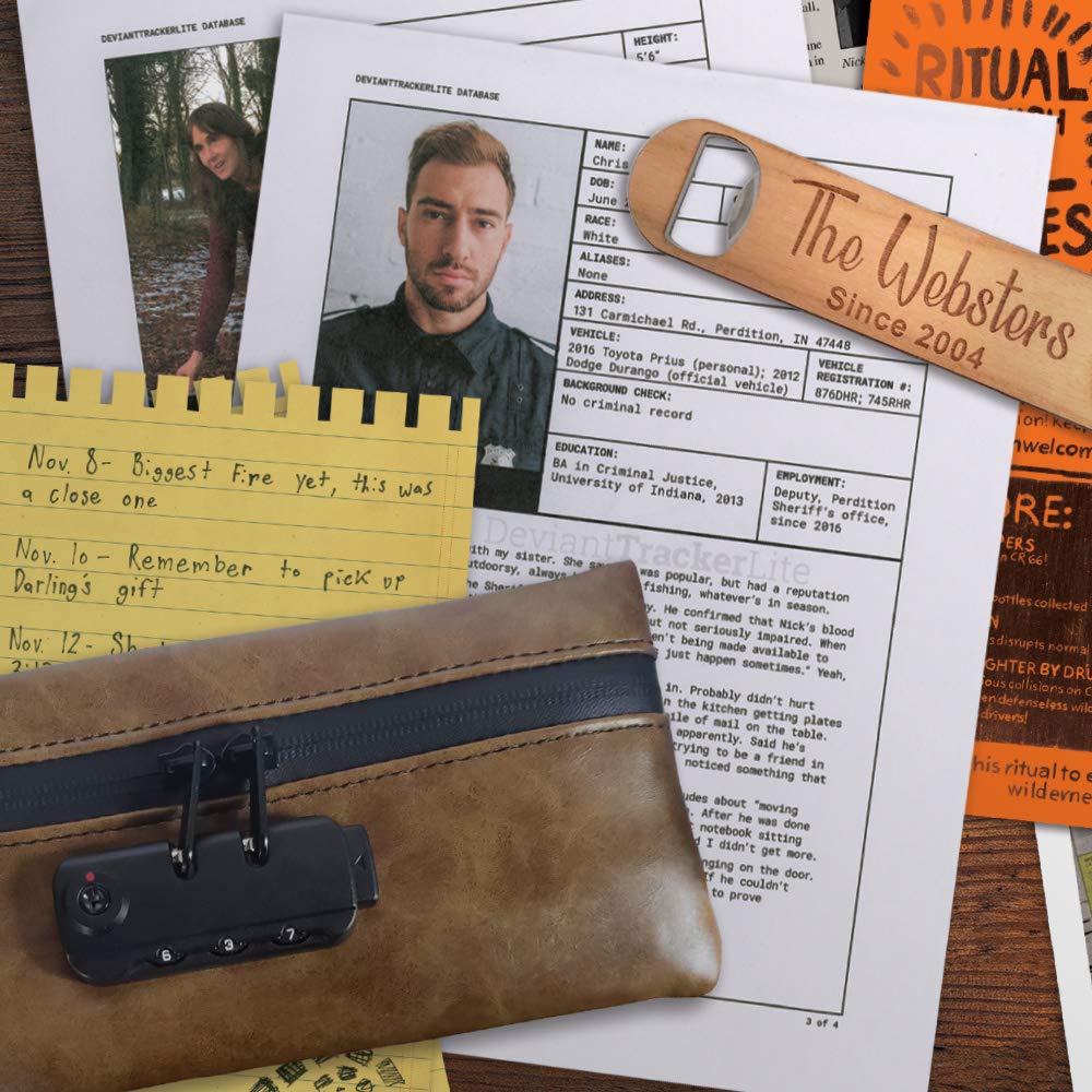 Hunt A Killer - Death at The Dive Bar, Immersive Murder Mystery Game - Take on The Unsolved Case as an Independent Challenge, for Date Night or with Family & Friends as Detectives, Age 14+