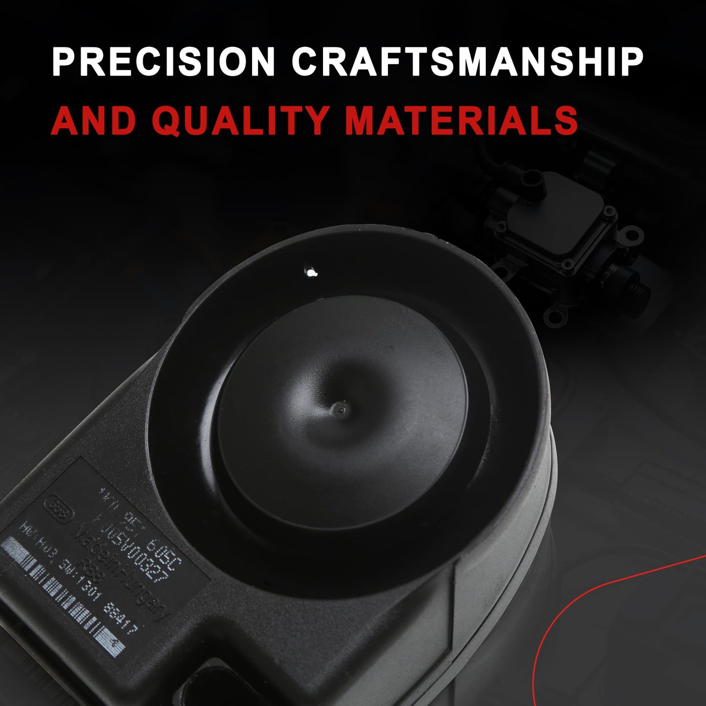 Yiklwwy 1K0951605A 1K8951605A Anti Theft Alarm Siren Horn Compatible with VW EOS CC Passat Golf Tiguan Jetta Audi A1 A3 A4 A5 A6 TT Q5 Q7