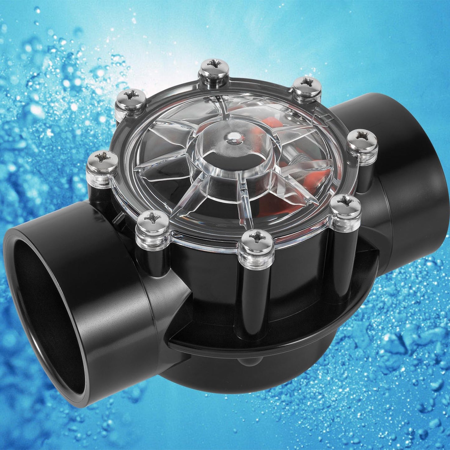 Replacement for Jandy 7305 Check Valve 180 Degree 2 Inch to 2.5 Inch Check Valve Compatible with Straight Through Flow Fit for Pools and Spas