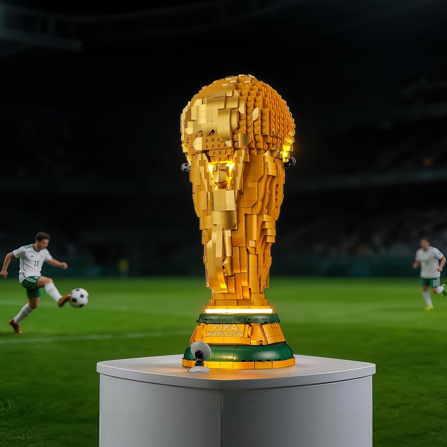 BRIKSMAX 2.0 Light Kit Compatible with Lego Editions FIFA World Cup Official Trophy 43020 Building Sets - Original LED Lighting Kits (Accessories Only) for Display, Gifts & Collectors