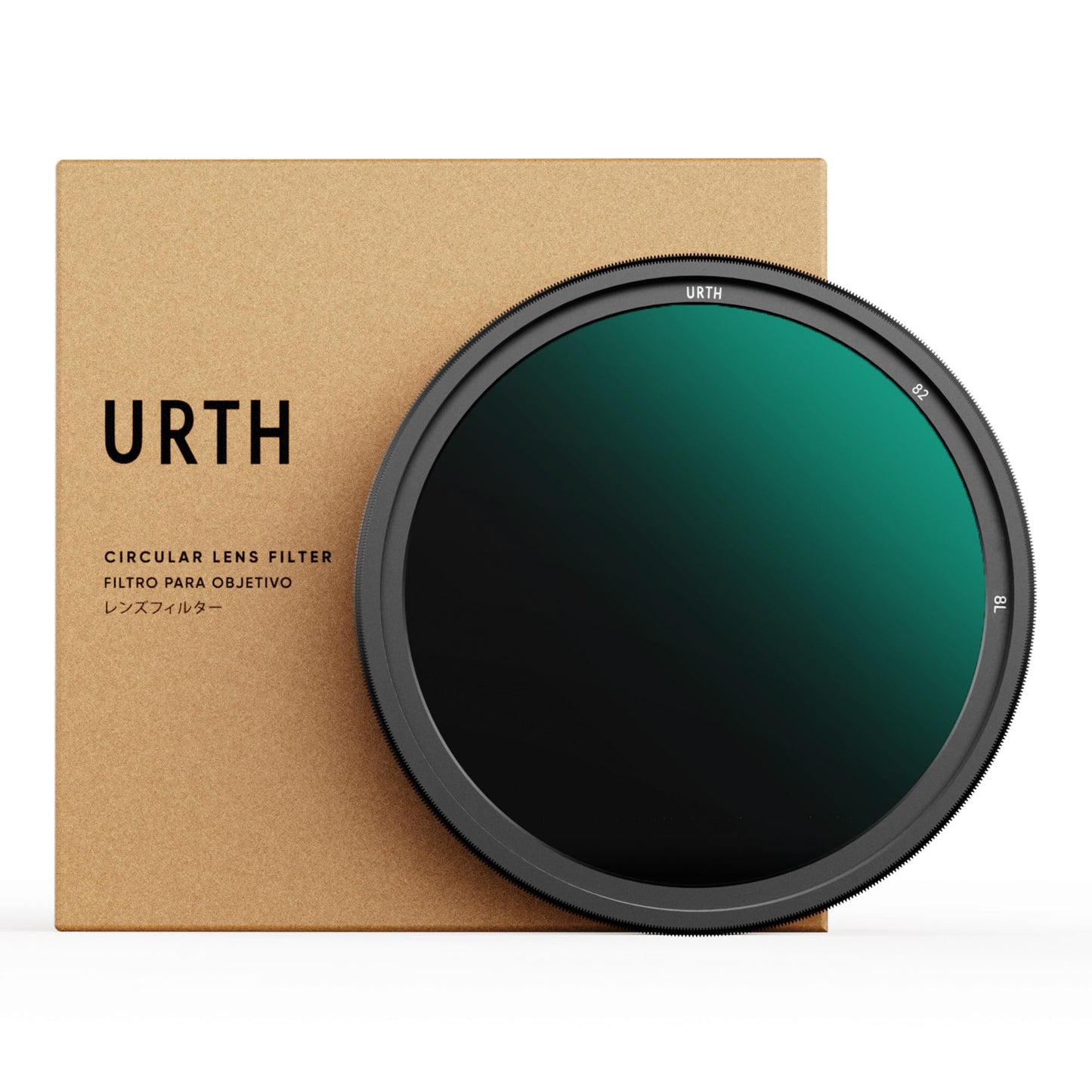 Urth 82mm ND2-400 Variable ND Lens Filter — 1-8.6 Stop Range, Ultra-Slim 20-Layer Nano-Coated Neutral Density Filter for Cameras