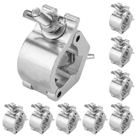 MAHIONG 10 Pack Stage Lighting Clamps, 220lbs Heavy Duty Aluminum Truss Clamp for 30-36mm / 1.18-1.38 Inch Truss Tube