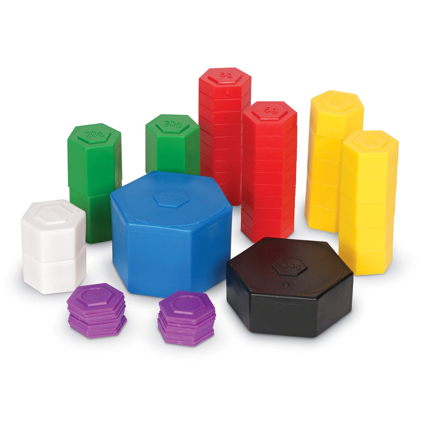 Learning Resources 32071 32071 Metric Weight Set