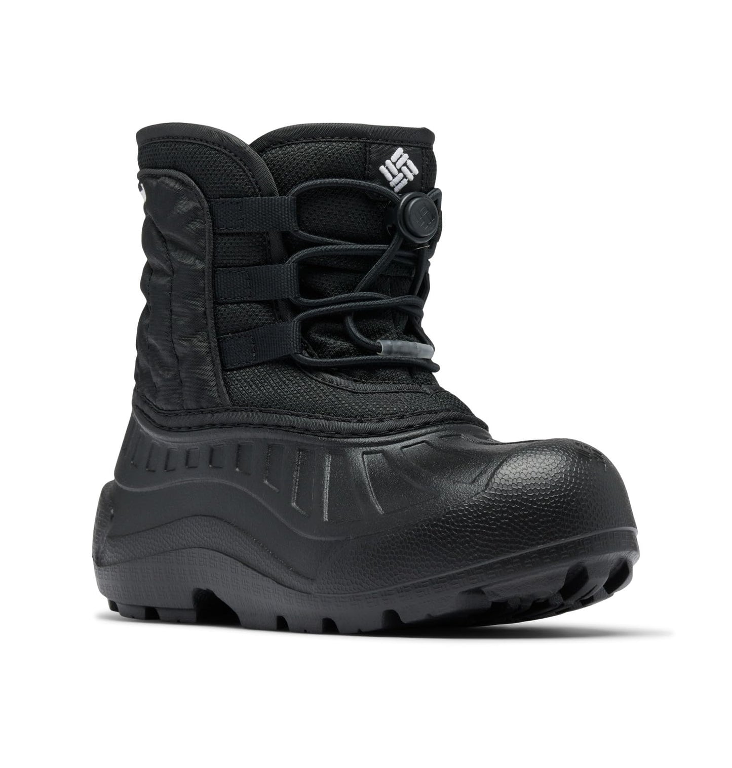 Columbia Youth Unisex Powderbug Snowlite Lace, Black/White, 8