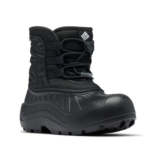 Columbia Youth Unisex Powderbug Snowlite Lace, Black/White, 8