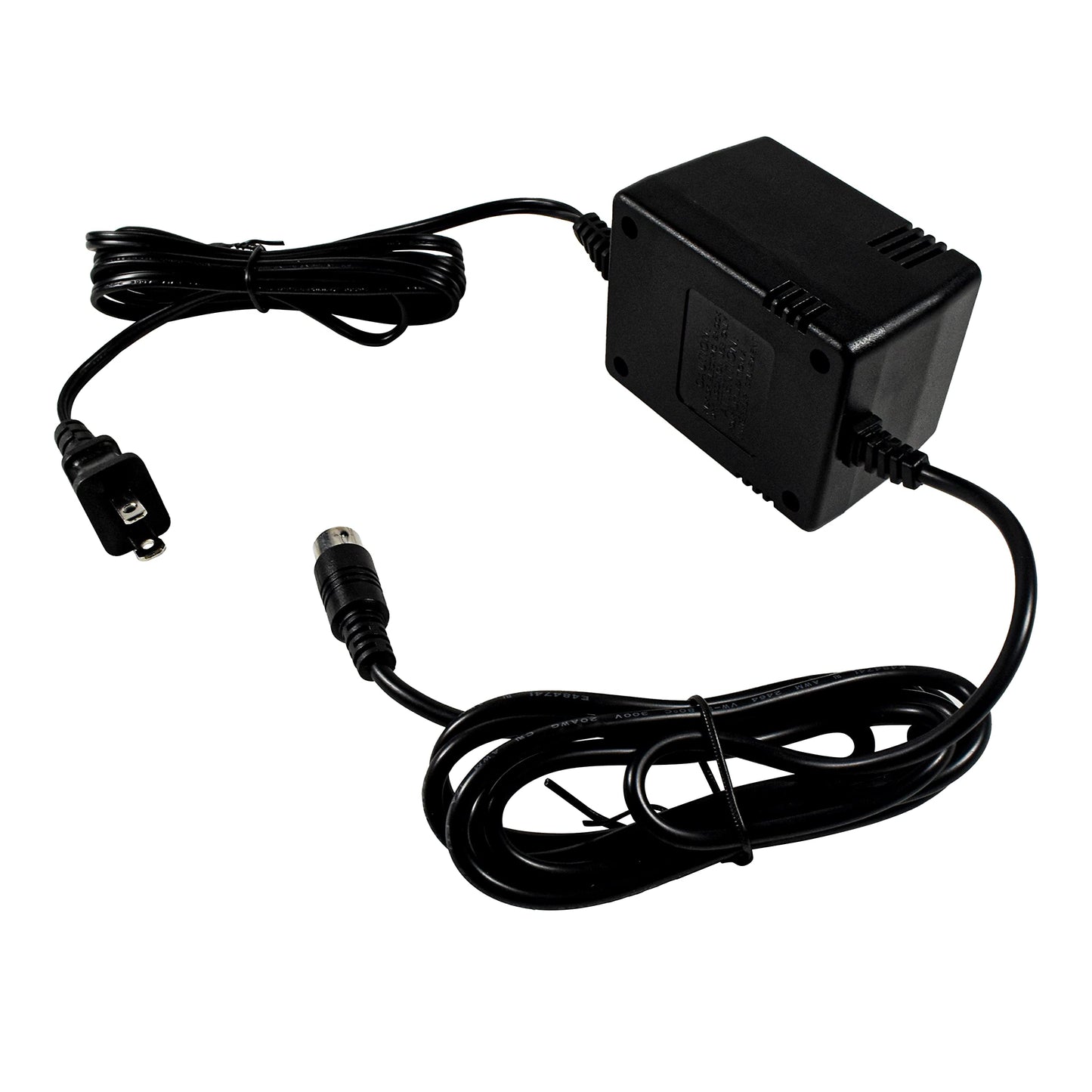 HQRP 9V AC Adapter compatible with Alesis P4 AC09 25D 4-pin DIN Connector 9V AC Power Supply Replacement fits QSR DMPro drum machine MIDI Data Disk Quadraverb GT Quadraverb Quadraverb 2 S4 + Euro Plug
