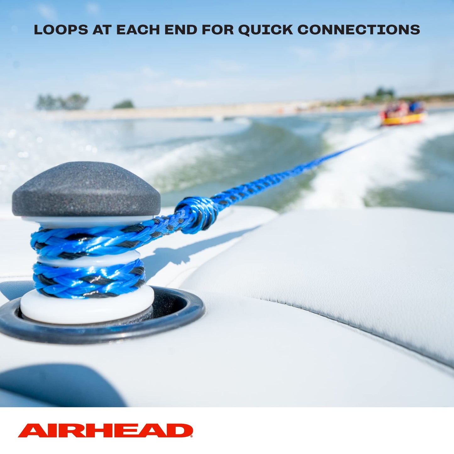 AIRHEAD AHTR-6000 Super Strength 6 Rider Tube Tow Rope
