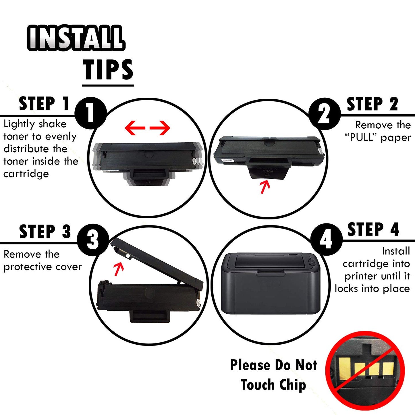 2 Inkfirst Compatible Toner Cartridges Compatible with Samsung MLT-D104S D104S ML-1660 ML-1865 SCX-3200 Black ML-1660 ML-1660N ML-1665 ML-1670 ML-1675 ML-1865 ML-1865W SCX-3200 SCX-3200W SCX-3205