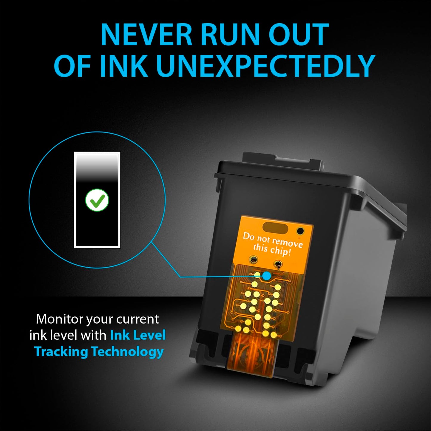 Smart Ink Remanufactured Ink Cartridge Replacement for HP 61XL 61 XL 2 Black Combo Pack to use with HP Envy 4500 5530 Deskjet 1000 1050 1512 1513 2540 2542 2549 3510 3050 3050A 4630 5530