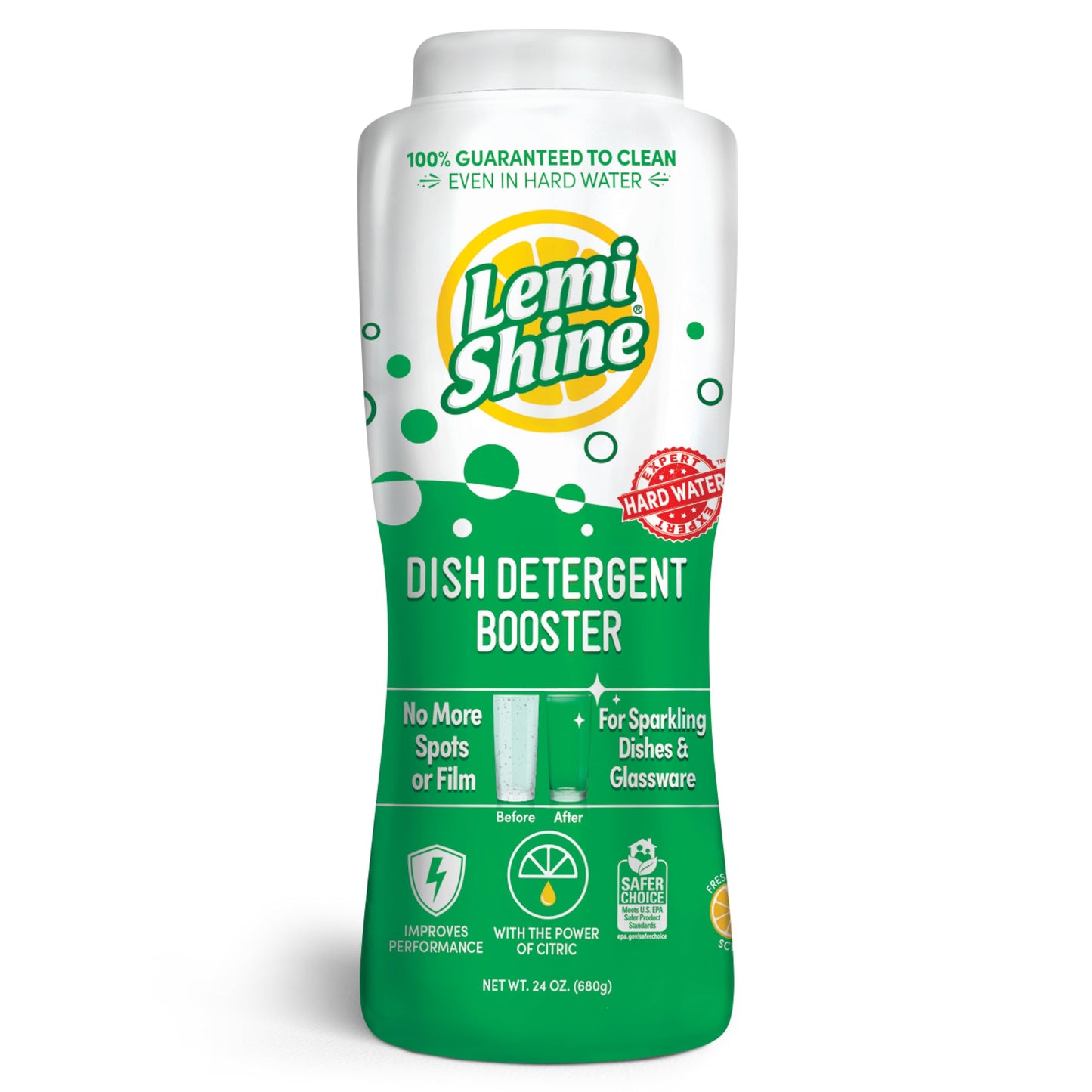 Lemi Shine Detergent Booster, 24-Ounce