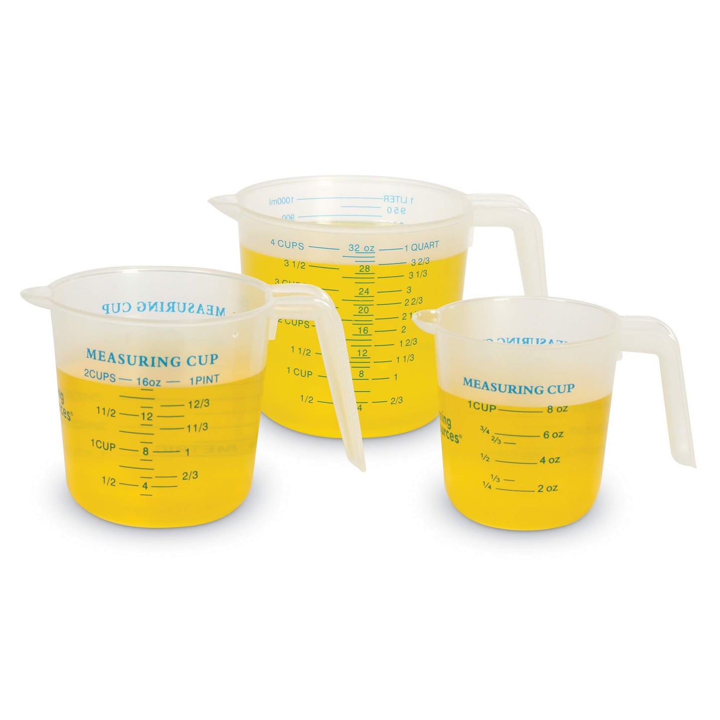 Learning Resources LER0360 Classroom Liquid Measuring Set, Science Classroom Accessories