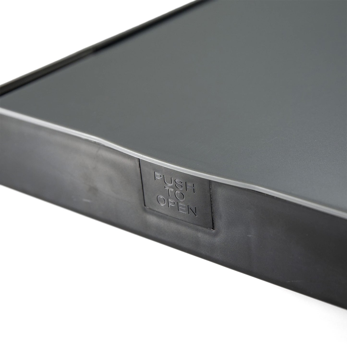 Officemate Recycled Double Storage Clipboard/Forms Holder, Plastic, Gray/Black (83357)