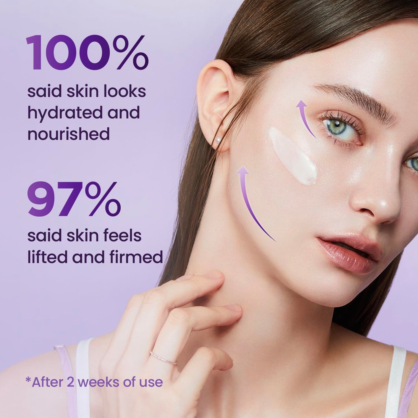 3D Lifting Cream 1.7 fl oz | Advanced Korean Anti-Aging Probiotics Facial Night Cream Moisturizer with 17-Peptide Complex & Patented for Wrinkles on Face and Neck