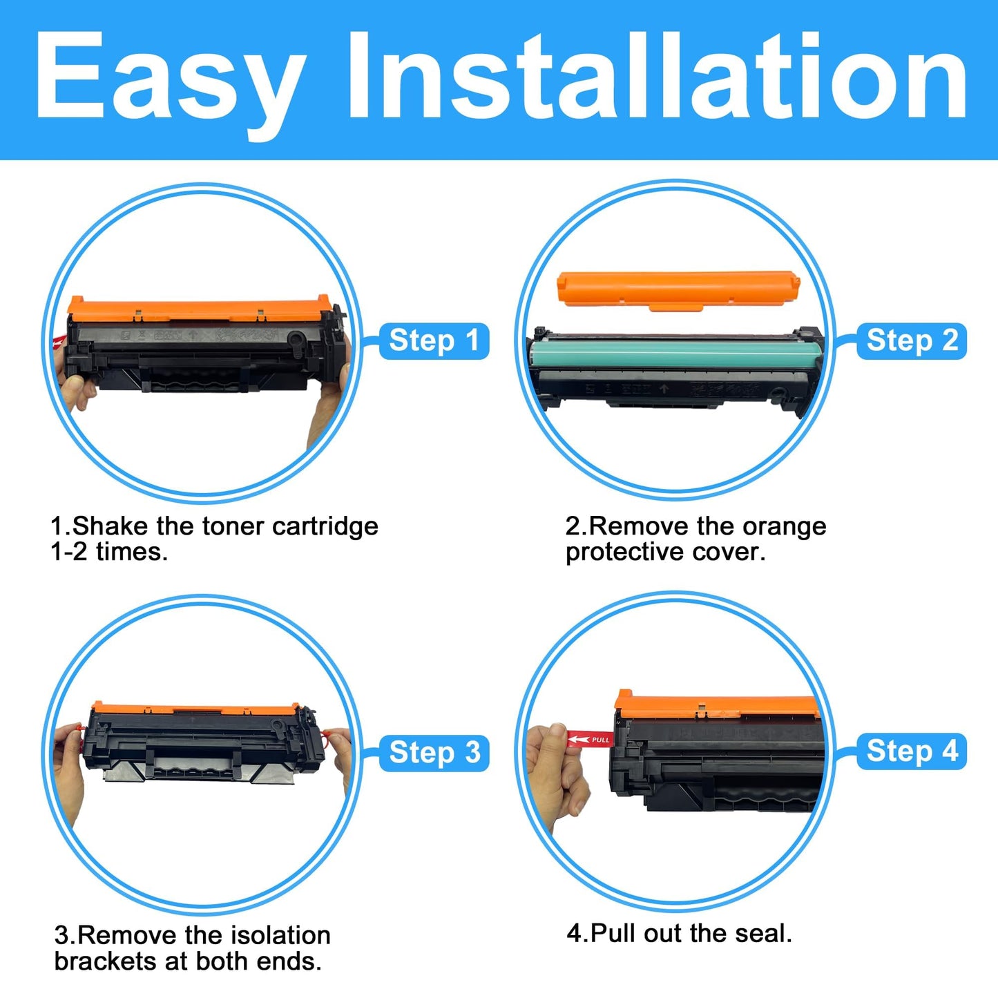 with Chip LCL 134A Black Toner Cartridge Replacement for HP 134A W1340A 134X W1340X Replacement for HP LaserJet M207dw M209 M209dw MFP M234 M234dw M234sdn M234sdw M235sdw (1-Pack)
