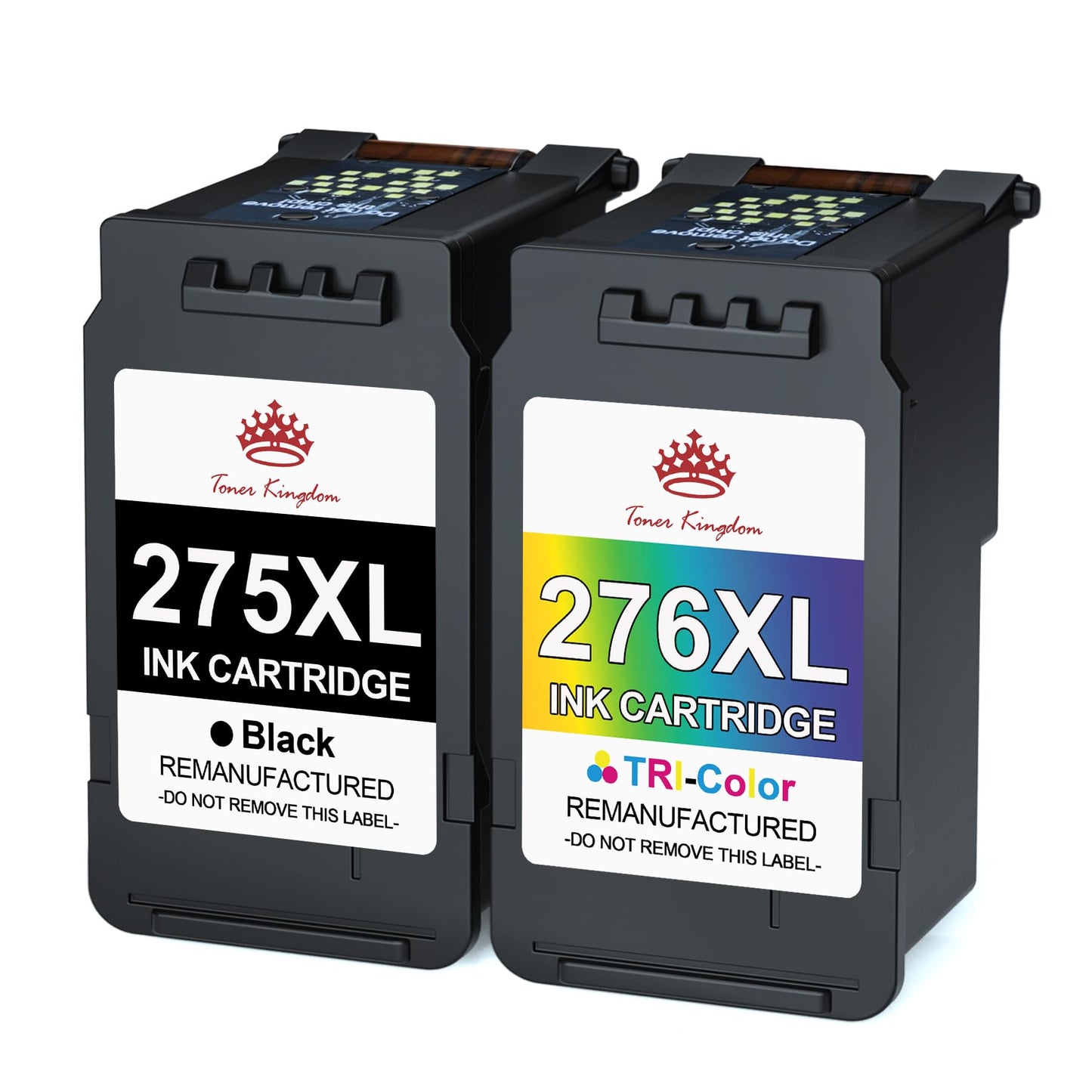 High Yield 275XL 276XL Ink Cartridges Compatible for Canon Printer Ink 275 276 PG-275XL CL-276XL Combo Pack Replacement for Pixma TS3520 TS3720 TR4720 TS3729 TR4700 TR4722 TR4725 TS3522 TS3722, 2 Pack