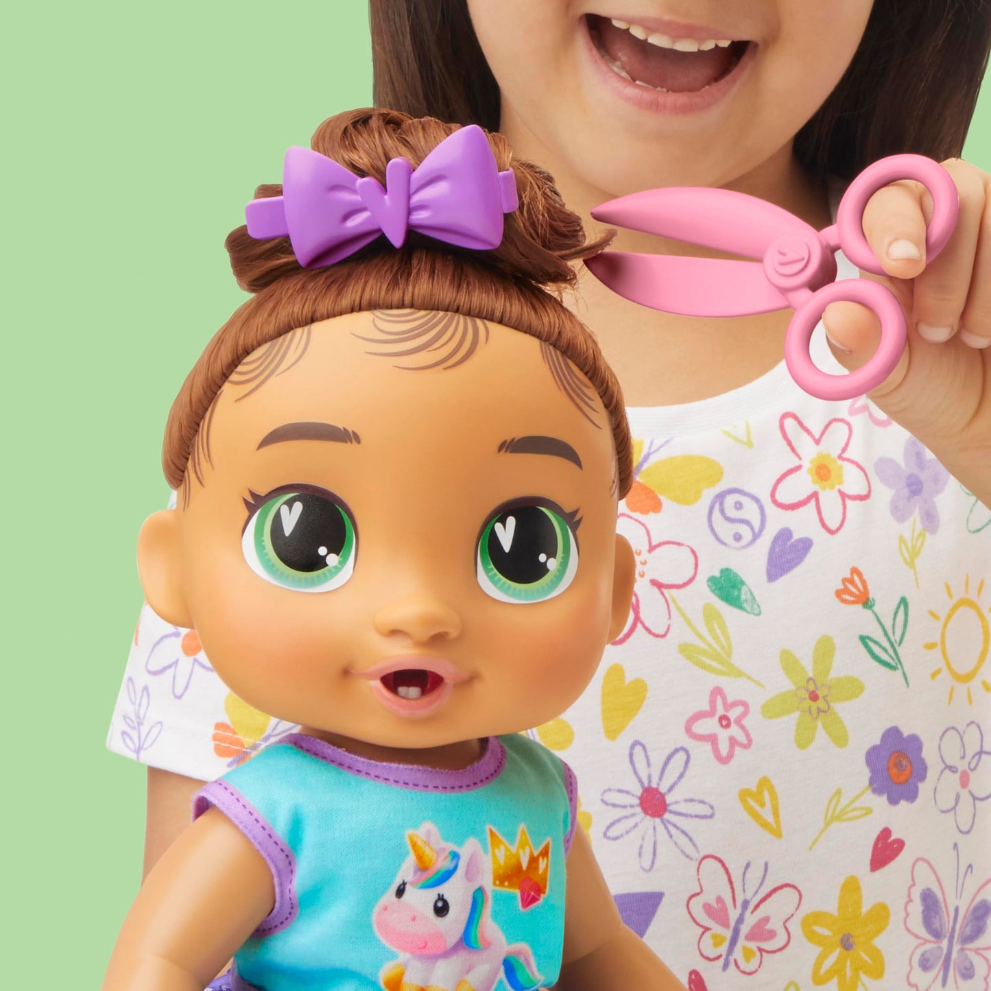 Baby Alive Baby Grows Up, Sophia Sparkle, Milestones and Baby's First Tooth, Interactive Doll for Girls and Boys Ages 3+
