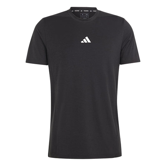 adidas Men's Designed for Training Workout T-Shirt, Black, XX-Large