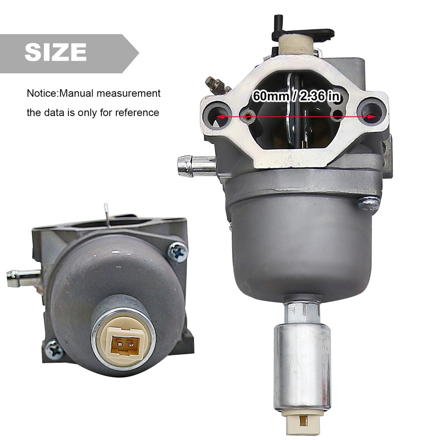 Anxingo Carburetor 13WM77KS011 Replacement for 42" Troy Bilt Pony 13AN77KS211 13WN77KS066 Riding Lawn Mower Tractor, Replacement for Briggs Stratton 15.5HP 17.5HP 500cc Engine