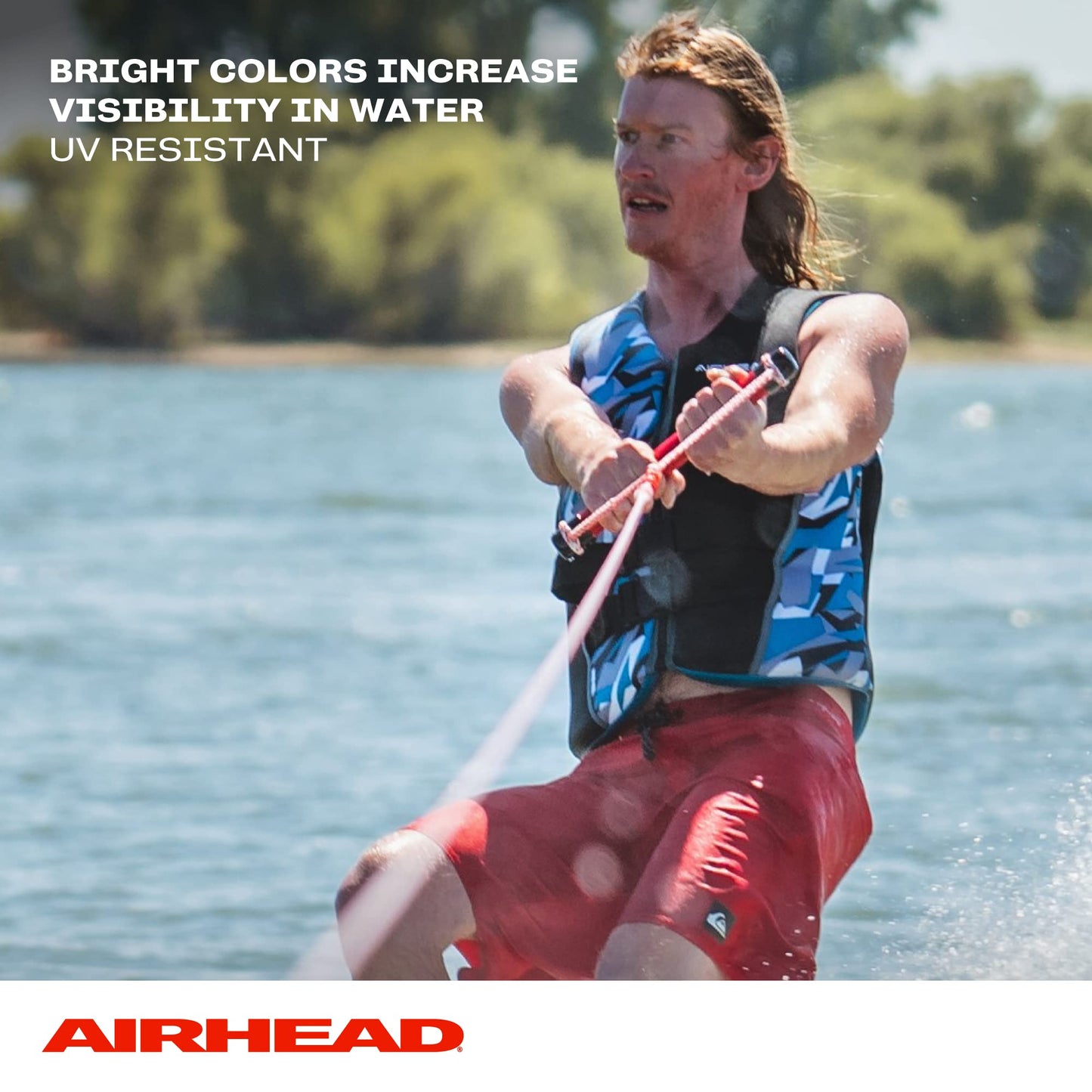 Airhead AHSR-1EVA 1 Section Ski Rope with EVA Handle