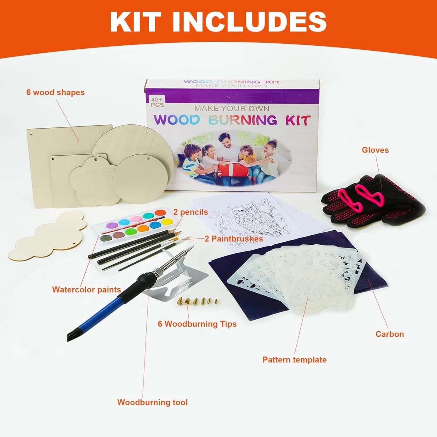 Gifts for Teen Boys or Girls, Cool Art Toys Gift Ideas for Teenage 11 12 13 14 16 18 Years Old, Wood Burning Kit Crafts