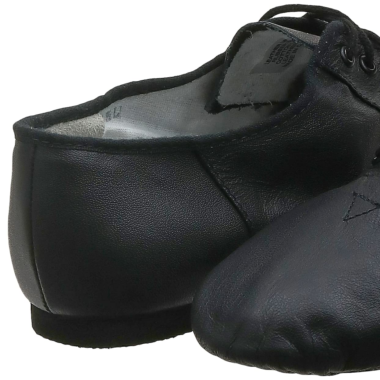 Bloch Dance Women's Jazzsoft Split Sole Leather Jazz Shoe, Black, 7.5