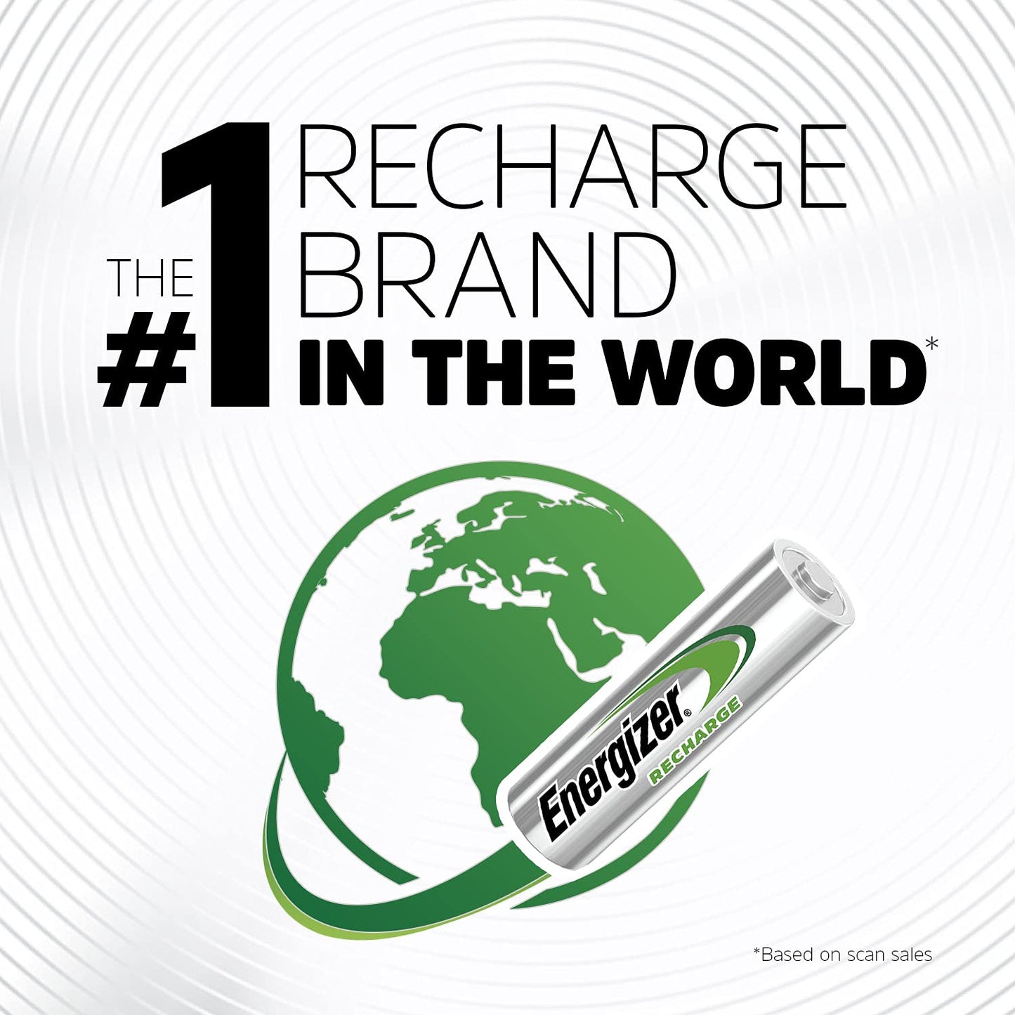 Energizer Power Plus Rechargeable AA Batteries (4 Pack), Double A Batteries