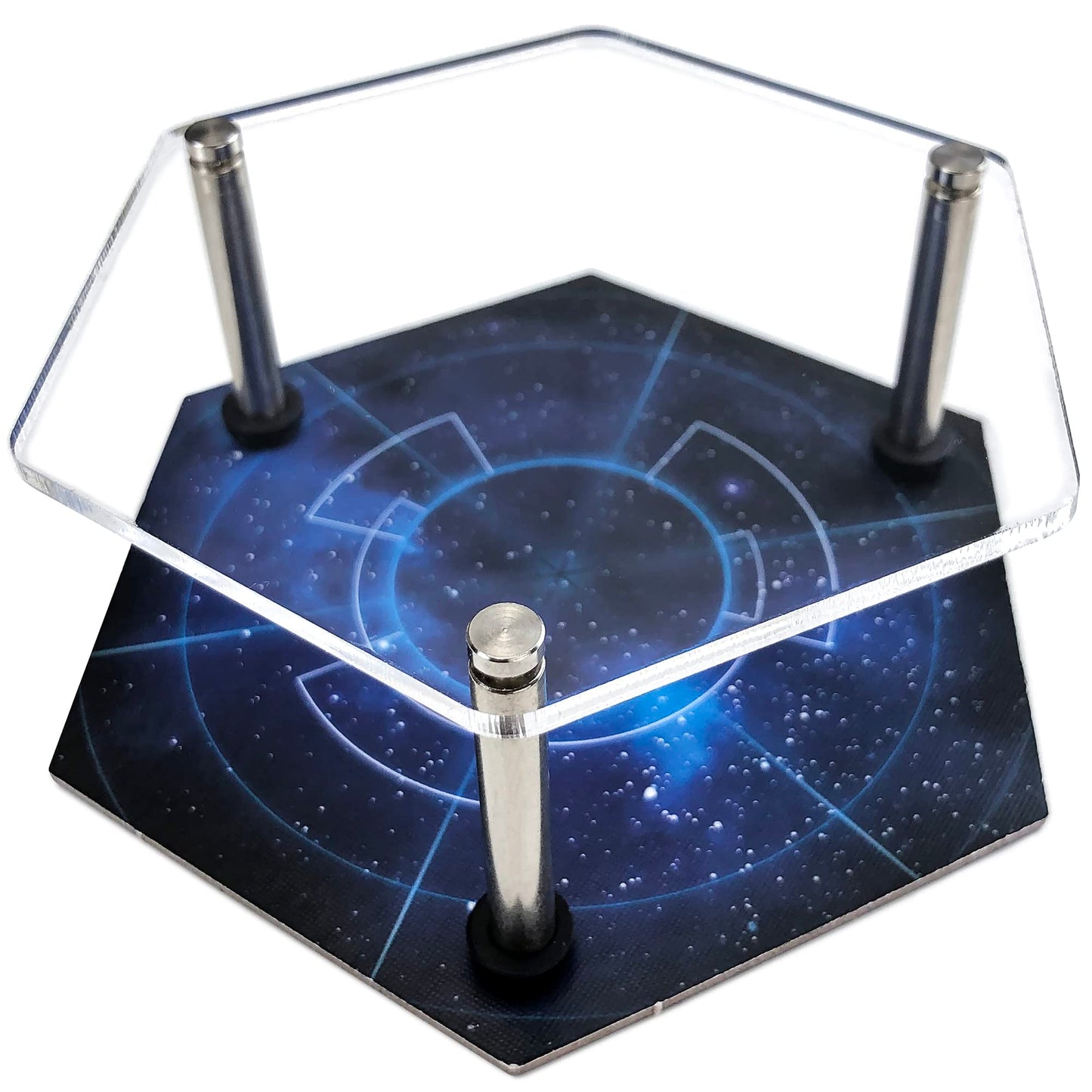 Fleet Stands | 6pc 93mm | Steel Legs & Rubber Feet | Compatible with Twilight Imperium 4, TI4 Codex, , Eclipse: 2nd Dawn for The Galaxy