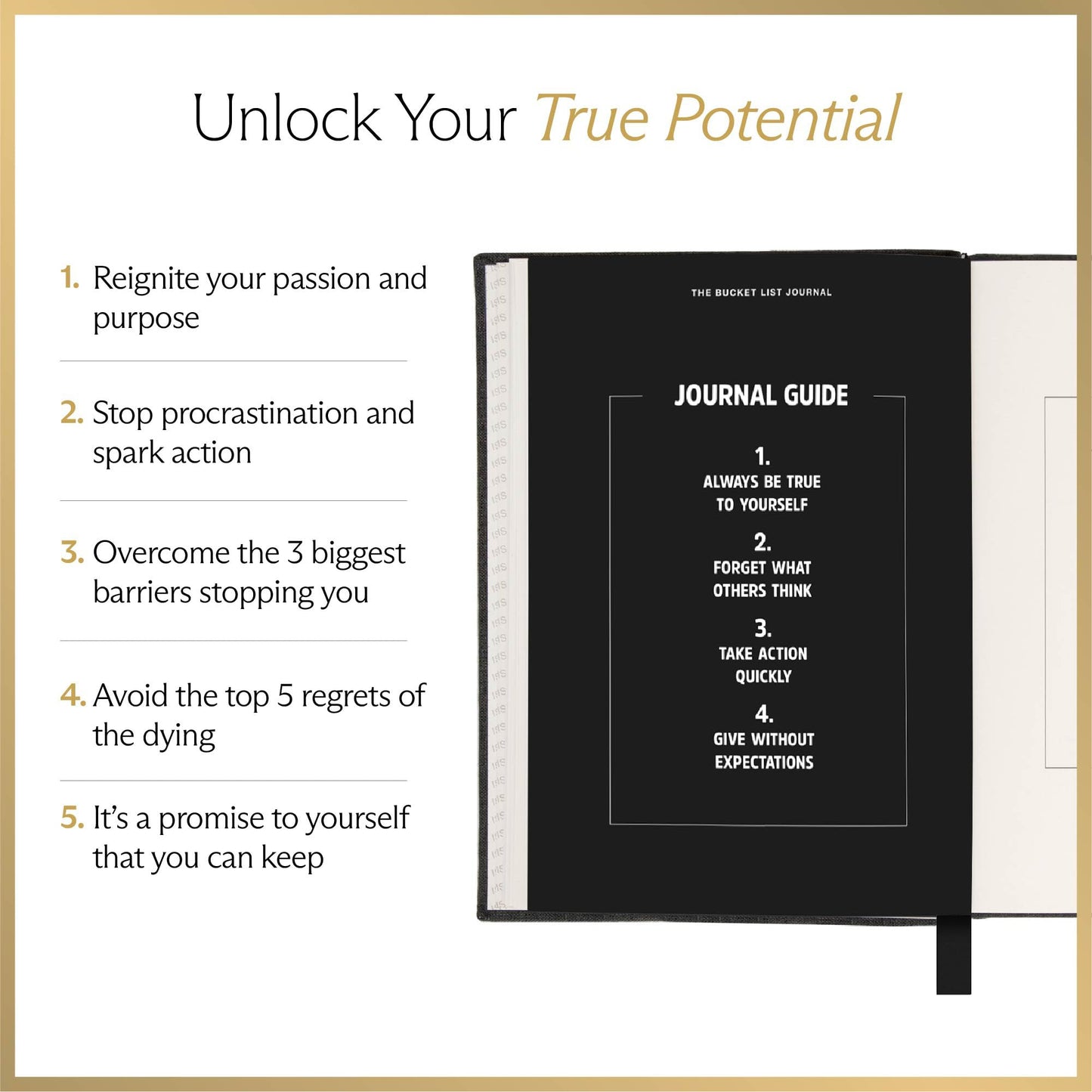 The Bucket List Journal by Ben Nemtin, A Simple Tool to Achieve a Rich and Fulfilling Life - Daily Planner to Increase Positivity, Productivity, Mindfulness, Wellness and Happiness