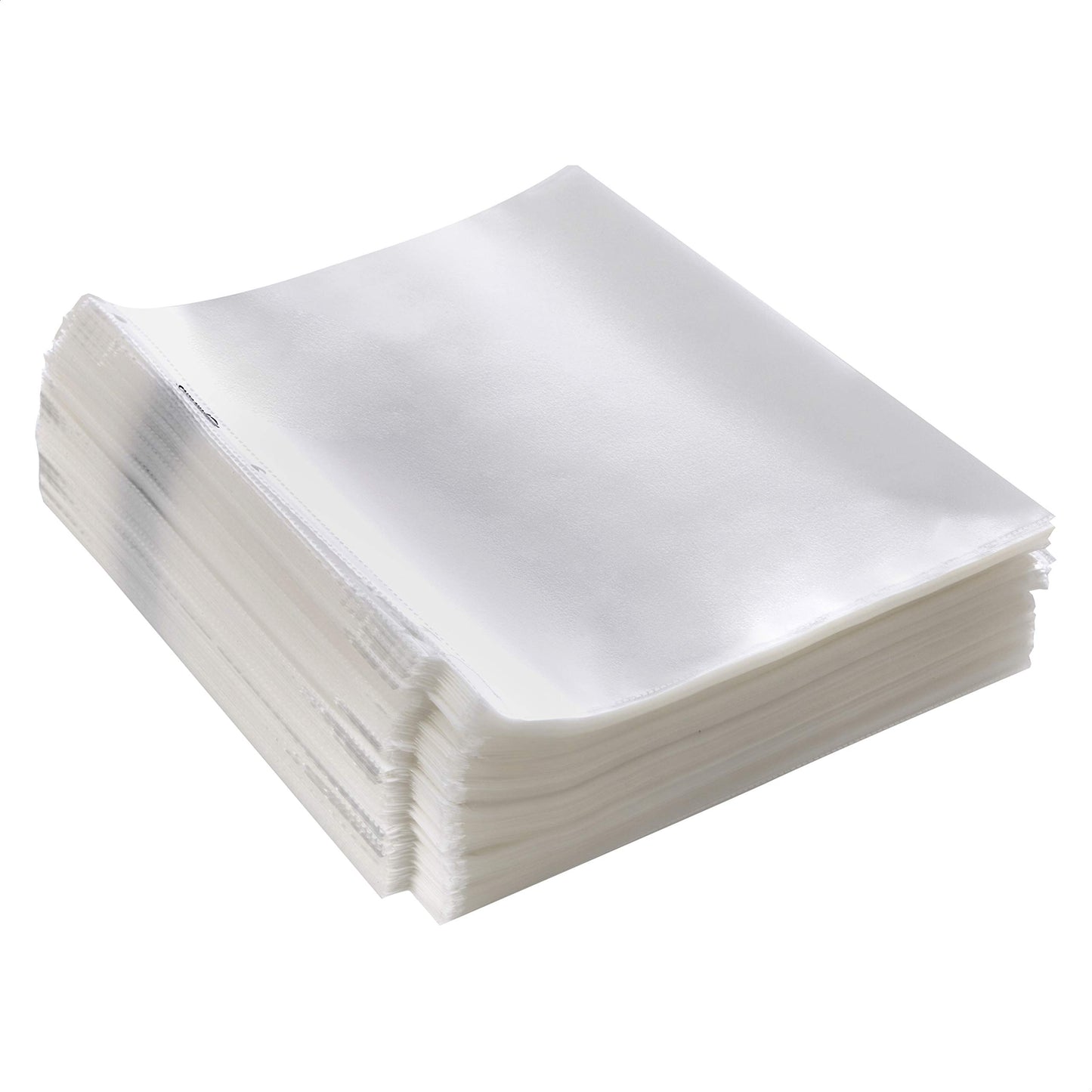 Amazon Basics Non-Glare Sheet Protector for Documents, with Pre-Punched Holes, 500 Count, 21.59 x 27.94 cm, Clear