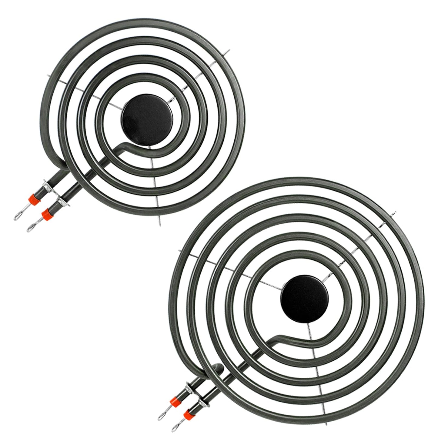 UPGRADED MP21YA MP15YA Electric Stove Burners Element Compatible with Kenmore Maytag Whirlpool Stove Coil,Fit MP22YA Electric Range Burner Element Replacement Stove Top Burner (2 Pack)