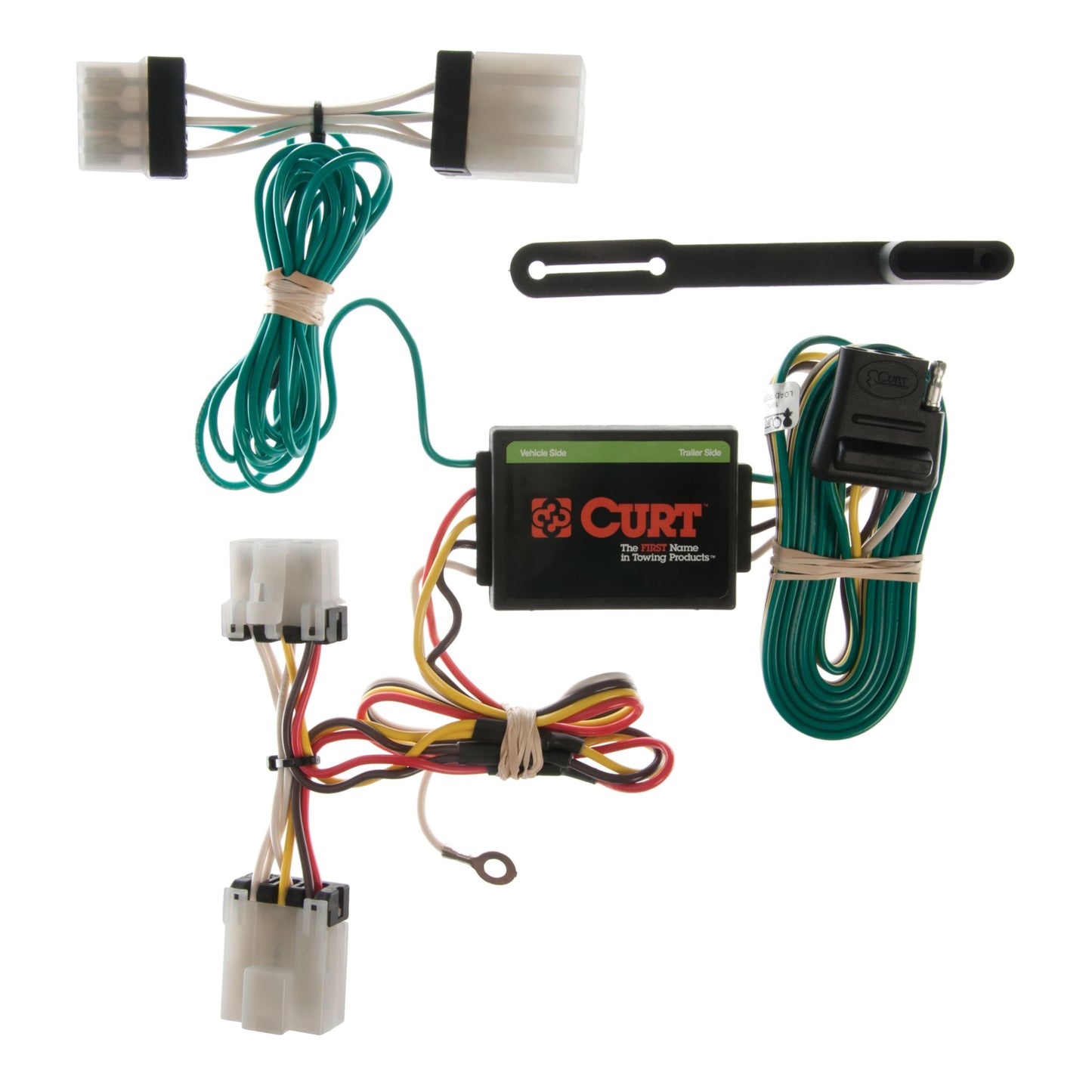CURT Manufacturing 55353 Vehicle-Side Custom 4-Pin Trailer Wiring Harness for Select Nissan Pathfinder, Pickup 2WD, 4WD