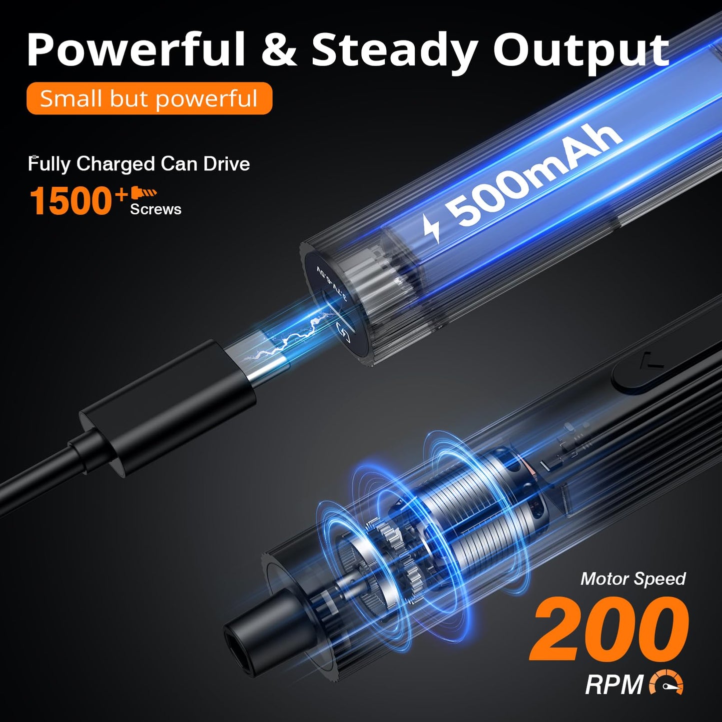 JOREST 155 in 1 Precision Electric Screwdriver Cordless, Mini Rechargeable Power Screwdriver Set with Anti Static Wrist Strap, Gifts for Men, Repair Tool Kit for iPhone, PC, Laptop, PS4/5, Xbox, Watch