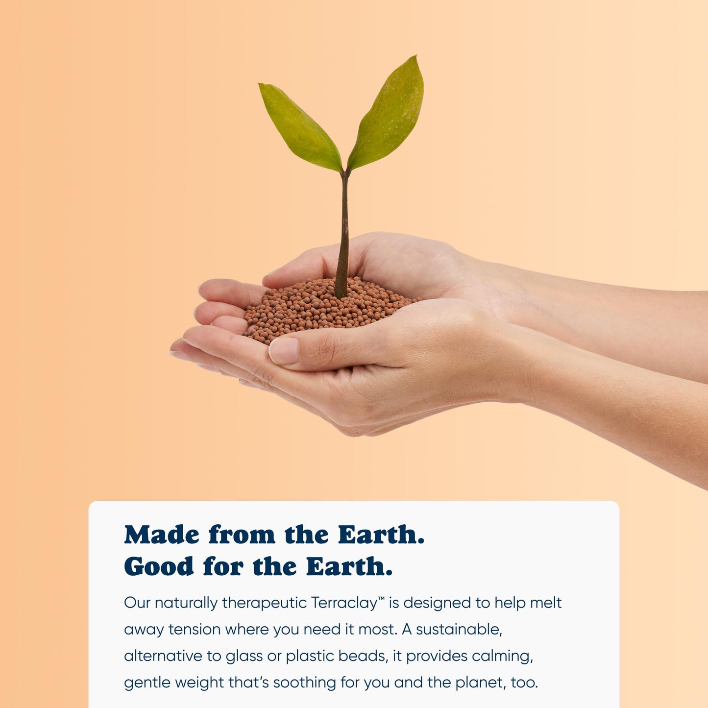 Bearaby Midnight Blue Sleep Mask 23” x 4” Weighted Eye Mask for Sleeping 0.75 lbs 100% Light Blocking Mask for Travel and Rest Silky Soft Fabric for Deep Gentle Sleep