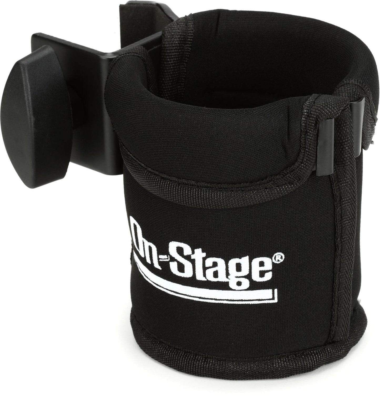 On-Stage Stands MSA5050 Clamp on Cup Holder, Black