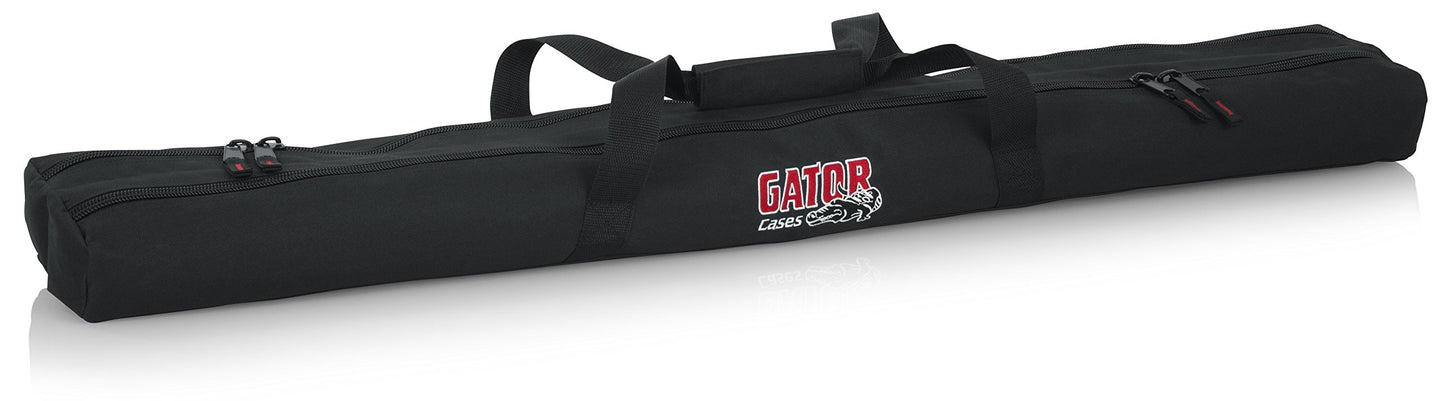 Gator Cases Dual Compartment Sub Pole Bag with Adjustable Shoulder Strap; Holds (2) Speaker Subwoofer Poles up to 42" Length (GPA-SPKRSPBG-42DLX)