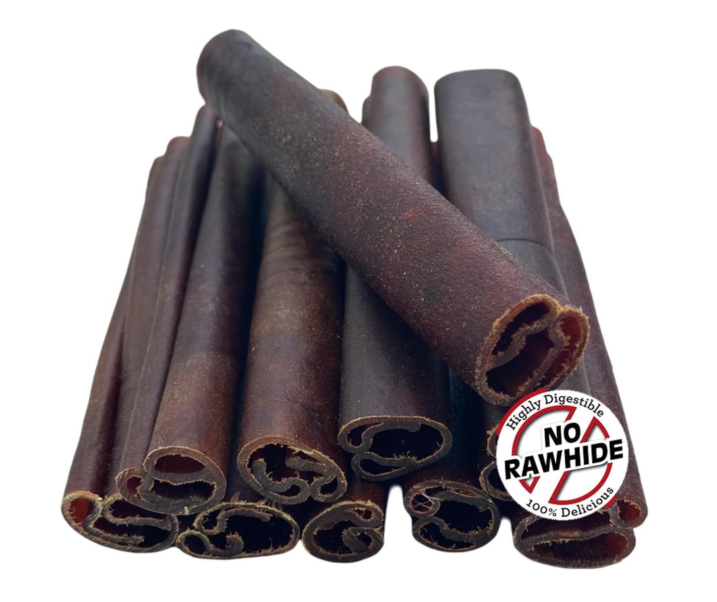 Beef Collagen Sticks for Dogs – 6” Inch Jumbo 10 Pack – Long Lasting Chews for All Breeds – Single Ingredient Chew - Bully Stick Alternative - Rawhide Free –– Hip & Joint Health!