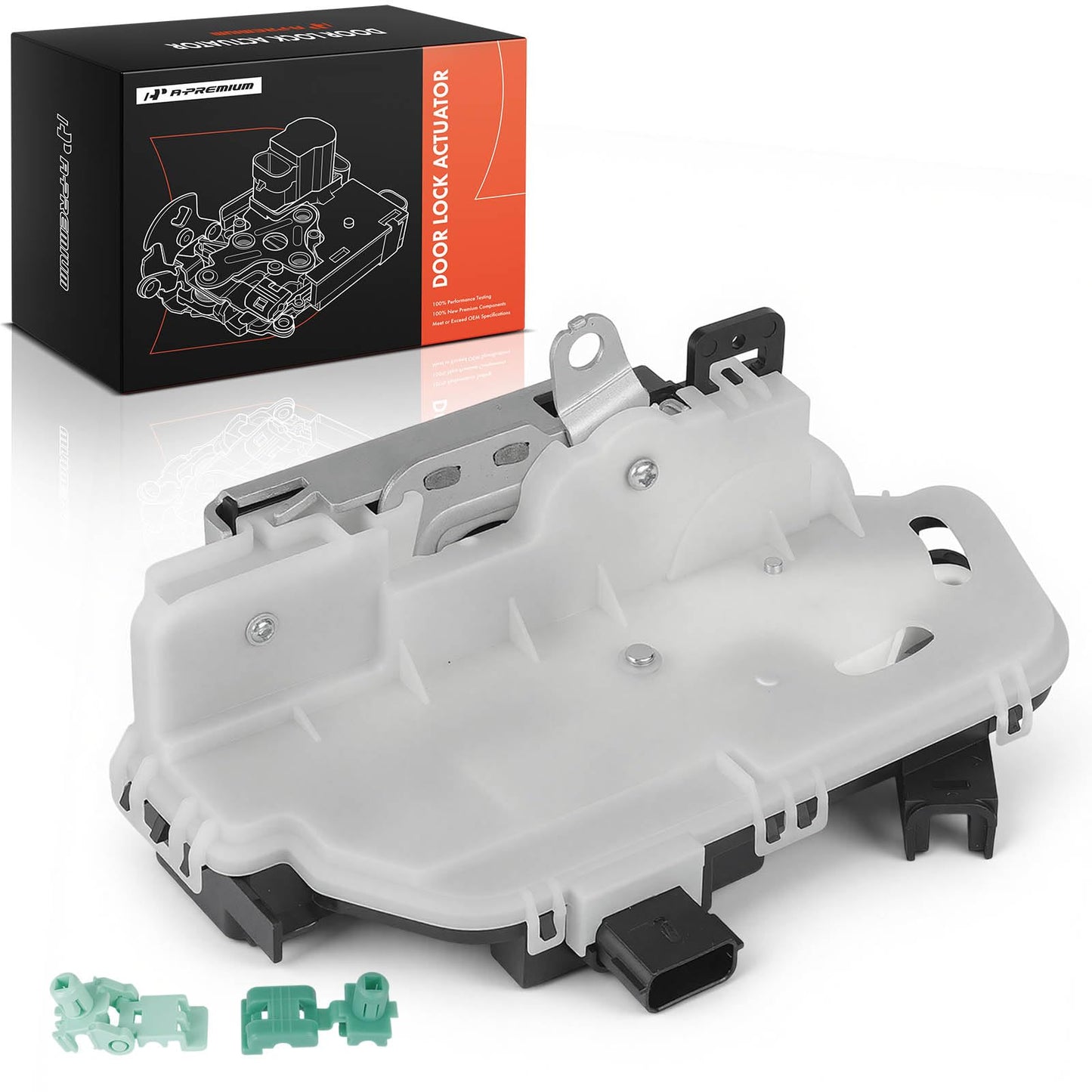 A-Premium Rear Left Driver Side Door Latch Lock Actuator Compatible with Ford F-150 2009-2014 Explorer 2011-2019 Taurus 2010-2019 Police Interceptor Utility Lincoln Mark LT MKS