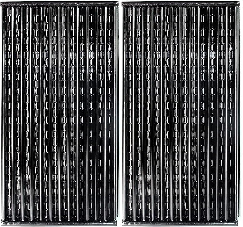 Hongso Grill Grates for Charbroil 2 Burner 463633316 463672416 463672016 463672019 463672419 463672216 Performance Tru Infrared Model, 17 Inch Porcelain Emitter Plates Replacement Part for G460-0500-1