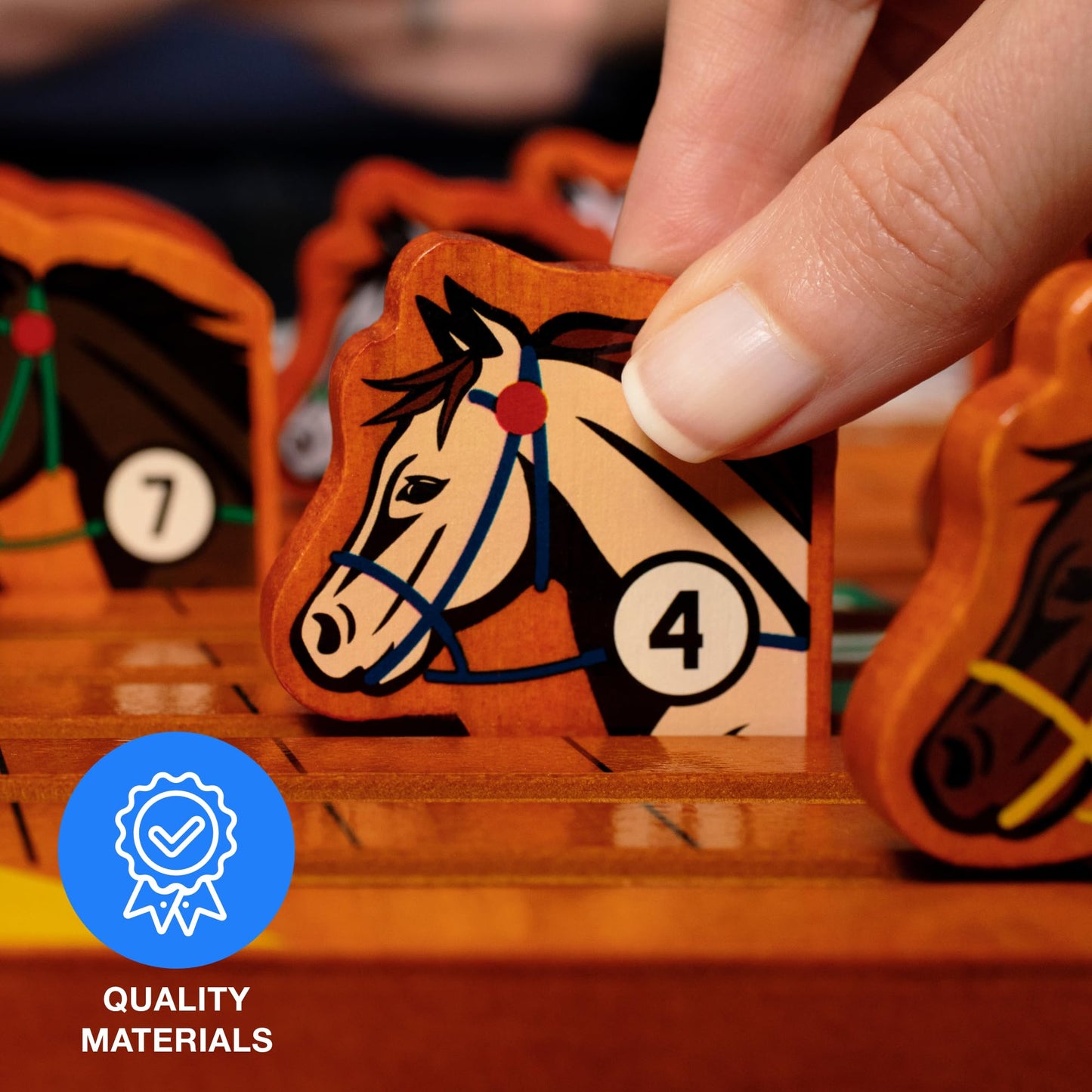 Brybelly Derby Day | Horse Racing Board Game | Family and Adult Vintage Race Game Great for Parties and Low-Stakes Gambling | Includes Game Board, Deck of Cards, Pair of Dice and Paper Currency